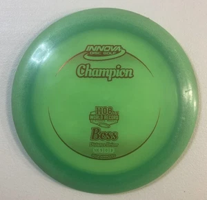 Innova Champion Blizzard David Wiggins Boss 172g Green Disc Golf Distance Driver - Picture 1 of 3
