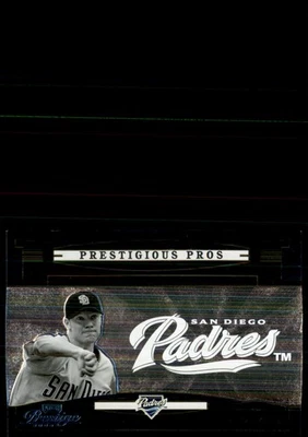 Playoff Prestige Prestigous Pros 2005 Jake Peavey 141/900 San Diego Padres Foto 1 de 2