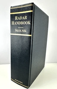 Radar Handbook Hardcover Merrill I. Skolnik 1970 Black Nice Shape - Picture 1 of 7