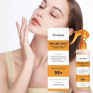 100ML Gesichtsspray, Peeling Shot Peeling Kojisäure Kurkuma Spray♓ - Bild 1 von 9