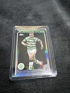 2025 Topps Chrome Alistair Johnston Black /10 - Bild 1 von 2