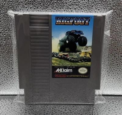 Bigfoot Nintendo NES Cart 8 Bit Retro NTSC 1990 #0489 - Image 1 of 4