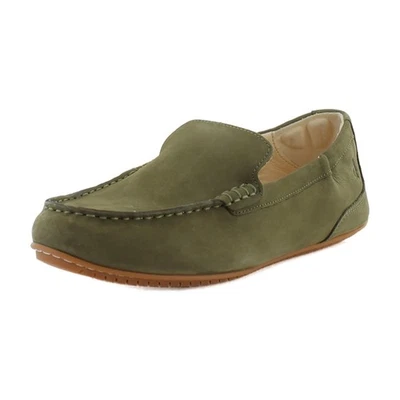 Mocasín Hush Puppies Cora para mujer color oliva oscuro nobuck talla 9,5 ancho Foto 1 de 4