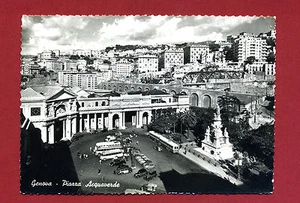 AK - GENUA - PIAZZA AQUASANTA (Bahnhof Principe) REISE - Bild 1 von 1
