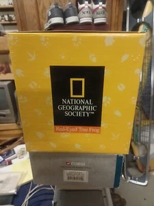 1998 National Geographic Society Red-Eyed Tree Frog The San Francisco Music Box - Picture 1 of 5