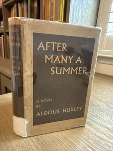 After Many a Summer by Aldous Huxley 1939 1st Edition/Print Chatto & Windus HCDJ - Picture 1 of 7