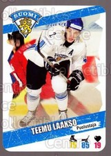 2013-14 Finnish Suomi Leijonakortit #86 Teemu Laakso