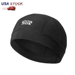 Cooling Skull Cap Helmet Liner Sweat Wicking Cycling Running Beanie Hat for Men - Picture 1 of 6