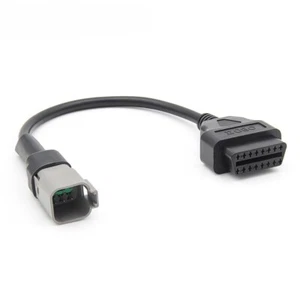 6 Pin OBD2 Diagnostic Cable Adapter for CAN-AM MOTO ATV UTV All-terrain Vehicle - Picture 1 of 4