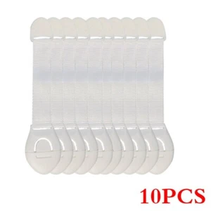 10pcs Child Kids Baby Safety Cabinet Drawer Locks Pet Proof Door Fridge Cupboard - Picture 1 of 6
