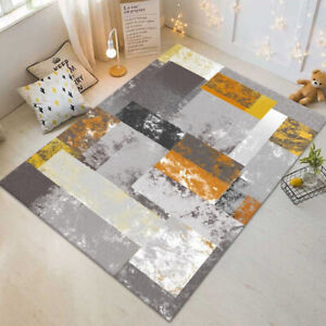 Nordic Abstract Retro Print Bedroom Living Room Rug Doormat Floor Mat Carpet New