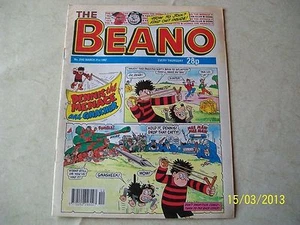 THE BEANO COMIC No. 2592 MARCH 21ST 1992 D.C.THOMSON & CO - Picture 1 of 1