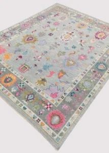 Handgeknüpfte Oushak Teppiche Teppich für Wohnzimmer, Schlafzimmer 100% Neuseeland - Bild 1 von 4