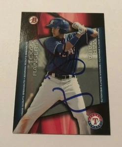 NOMAR MAZARA SIGNED 2014 BOWMAN BREAKOUTS PROSPECT ROOKIE CARD AUTO - Picture 1 of 1