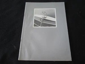 1972 Mercedes Benz Company Catalog 250 280SE 300SEL 4.5 600 350SL SL-R Brochure - Picture 1 of 9
