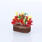  Mini Potted Flower House Plants Artificial Miniature Faux Child Desktop Flowers
