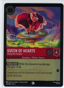 Lorcana Archazia's Island Queen of Hearts Losing Her Temper 122 Foil - Picture 1 of 1