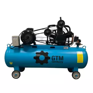 Industrie Luftkompressor GTM MT200-3 1100l/min 7,5kW 200L Riemenantrieb 3-phasig - Bild 1 von 3
