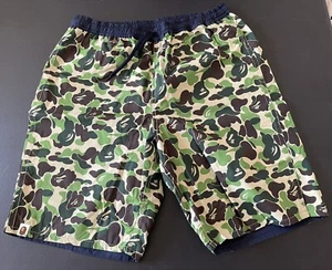 bape abc reversible shorts navy/green Size XL - Picture 1 of 9