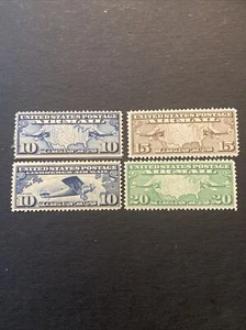 US Stamp Scott #C7-C10 ..Airmail Stamps..Mint Light Hinge - Picture 1 of 2