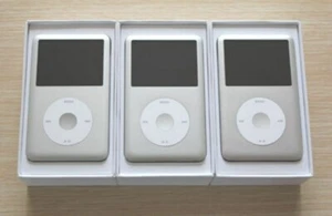 New Apple iPod Classic 7th Generation 160GB Black Silver Mp3 Player Sealed - Picture 1 of 14