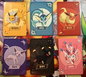 Pokémon Eevee Point Salad Deck Promos Rare Korean NM! Umbreon Espeon Sylveon ++ - Picture 1 of 7