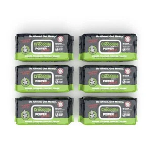 Crocodile Cloth All-Purpose Cleaners Adhesives Dirt Dust Food Oil Paint Wipes - Picture 1 of 6