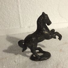 Vintage Cast Iron Rearing Horse Coin Bank