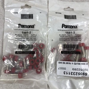 Lot of 20 Pomona 1581-2 B-Jack Tin-Plated Red (4251) - Picture 1 of 5