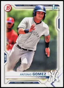 2021 Bowman #BP-82 Antonio Gomez Prospects New York Yankees - Foto 1 di 2