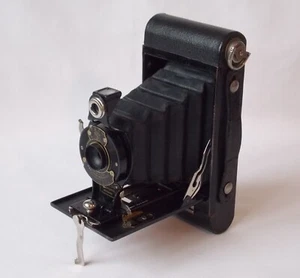 VINTAGE EASTMAN KODAK No. 2 AUTOGRAPHIC BROWNIE FOLDING BELLOWS CAMERA - Picture 1 of 19