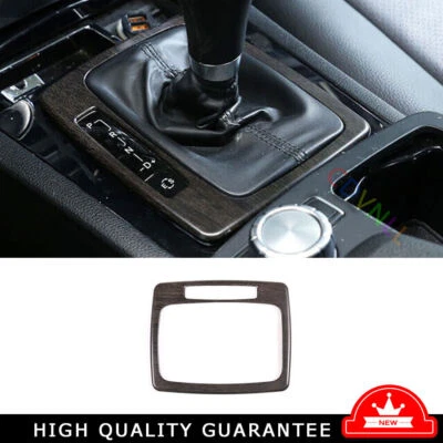 For Mercedes-Benz GLK 2009-2012 Wood Grain Central Console Gear Shift Frame Trim - Image 1 of 4
