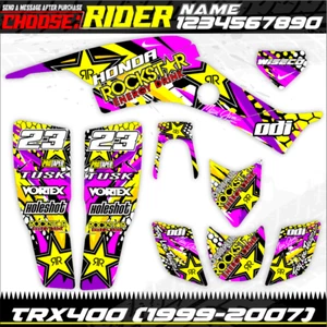 Compatible honda TRX400EX 400EX 1999-2007 Graphics Decals KIT Sticker 400 EX - Picture 1 of 2