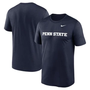 Penn State Nittany Lions Nike Primetime Legend Wordmark T-Shirt - Navy SZ S NEW - Picture 1 of 5