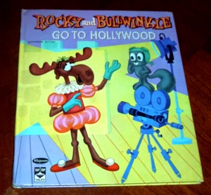 ROCKY AND BULLWINKLE GO TO HOLLYWOOD (1961) FINE cond.   1st Ed.  TOP TOP TALES - Picture 1 of 5