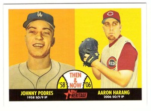 2007 Topps Heritage Then and Now - LOS ANGELES DODGERS 
