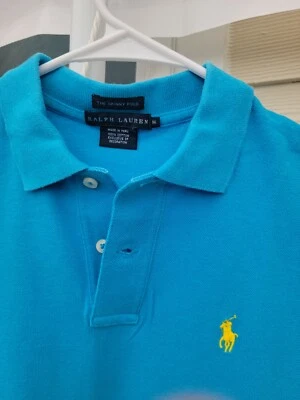 camisa de mujer Polo Ralph Lauren Polo de corte ajustado con logo de pony  Foto 1 de 2