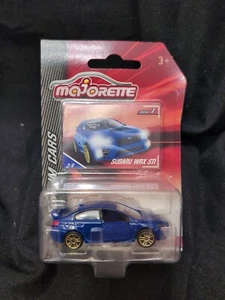 Majorette Premium Cars Subaru WRX STi Blue HTF - Picture 1 of 5
