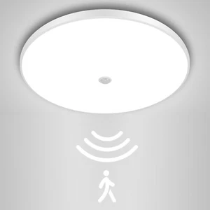 Plafón LED con Detector de Movimiento Sensor Lámpara 18W 24W 36W Redondo para Exterior - Imagen 1 de 19