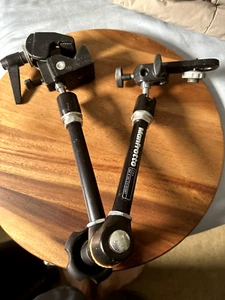 Manfrotto 244 Variable Friction Magic Arm with Camera Mount and Super Clamp - Photo 1/5