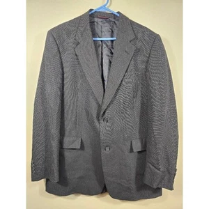 Marshall Field's Blazer Sport Coat Two Button Gray Textured Mens - Picture 1 of 8