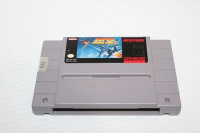Super Strike Eagle Super Nintendo SNES 1993 Authentic Cart Tested Working - Image 1 of 3