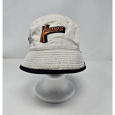 Sombrero de cubo vintage 2002 Espn Philadelphia X-GAMES talla única beige 100 % algodón Foto 1 de 4