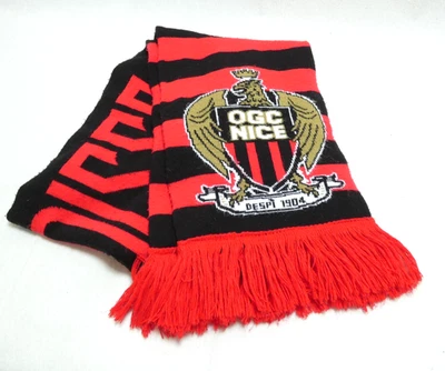 ECHARPE OGC NICE ISSA NISSA SUPPORTER SIEU NISSART CLUB FOOT PRODUIT OFFICIEL - Photo 1/4