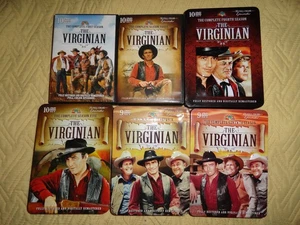 The Virginian Complete Seasons 1, 3, 4, 5 & 6 Season 7 Missing 1 Disc Western - Picture 1 of 3