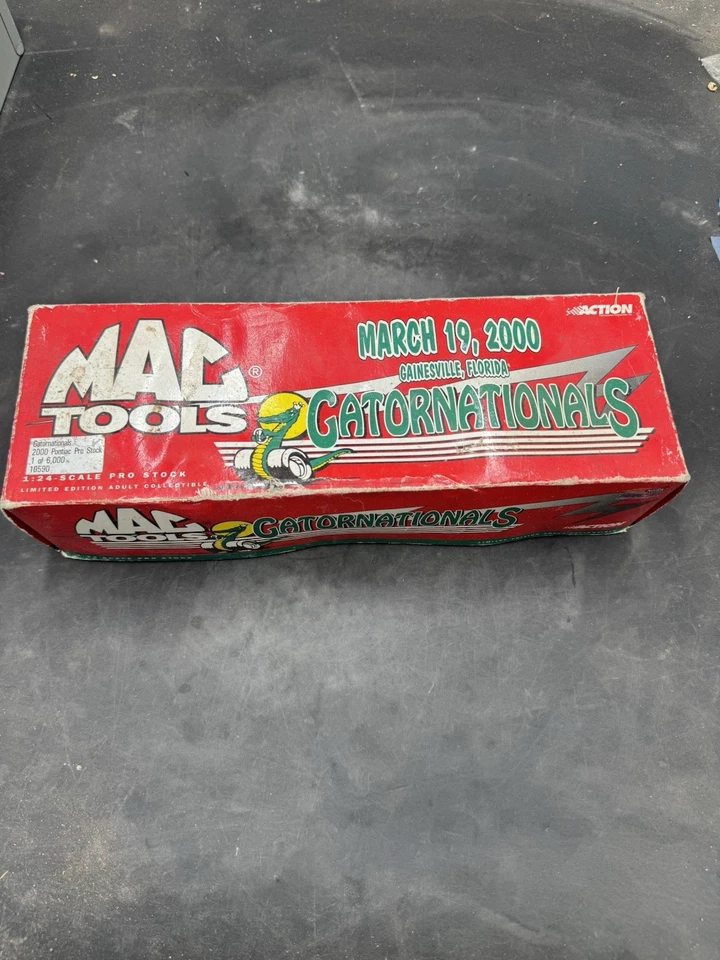Mac Tools 1:9 Scale Pro Stock Motorcycle Gatornationals March 19, 2000 - Image 1 of 4