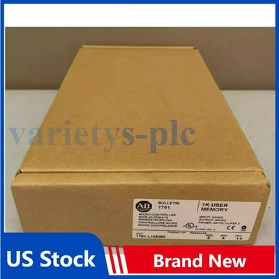 Factory Sealed AB 1761-L16BBB MicroLogix 1000 Controller US Free Tax - Image 1 of 4