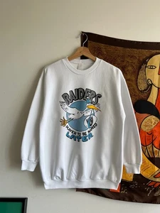 Vintage 1987 NFL LA Raiders Crewneck Size S/M - Picture 1 of 5