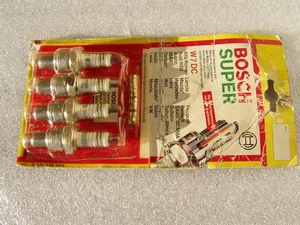 BOSCH SUPER W 7 DC Zündkerzen, Original Set (4 Stk), Art.-Nr. 0 241 235 963, NOS - Bild 1 von 12