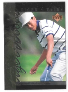 2001 Upper Deck Golf Tiger Woods RC - Tigers Tales Card #TT2 - Picture 1 of 3